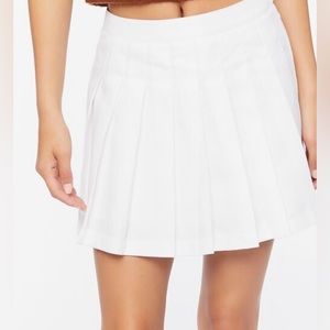 White skirt!